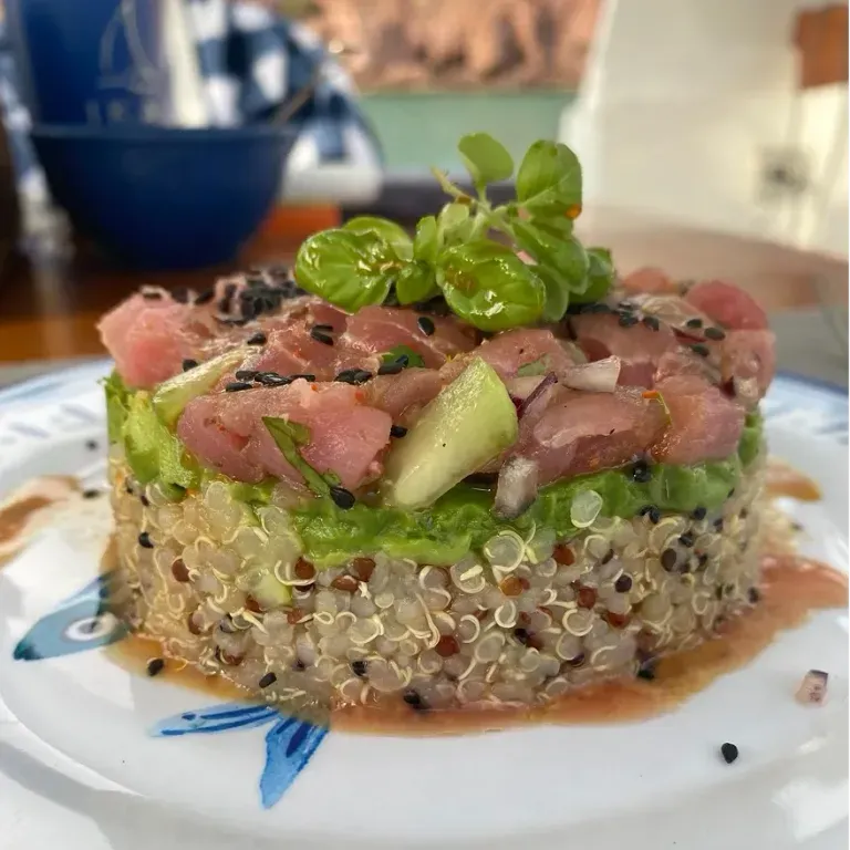 delicious sea food tuna