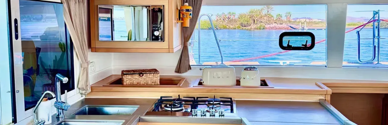 catamaran kitchen banner image