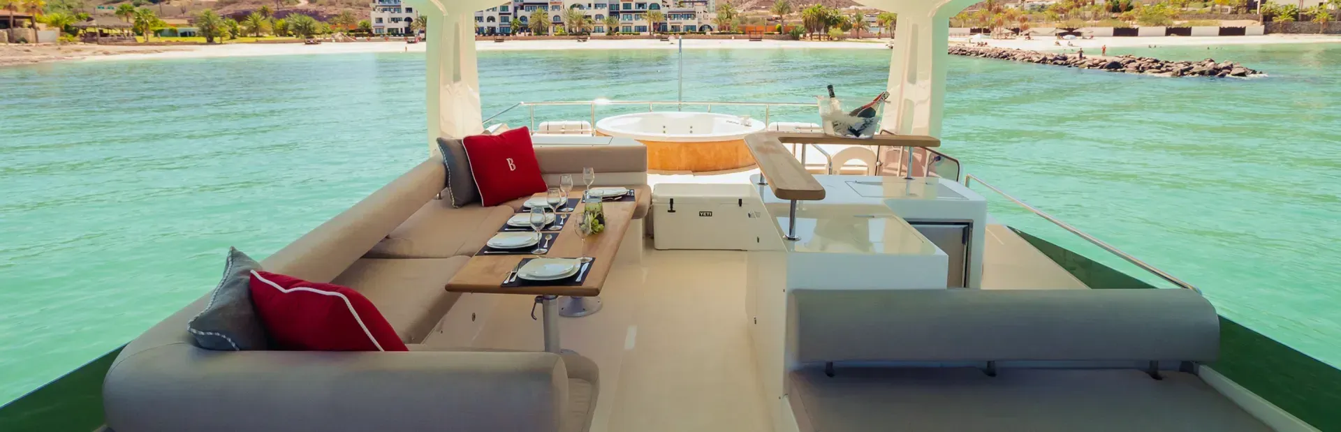 flaybridge with 360 degrees view