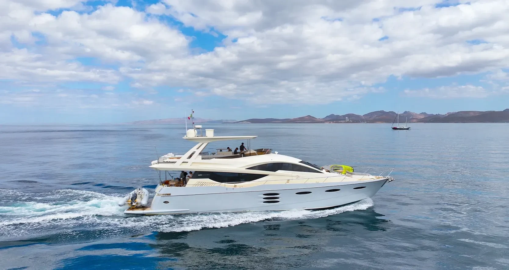 yacht side view picture